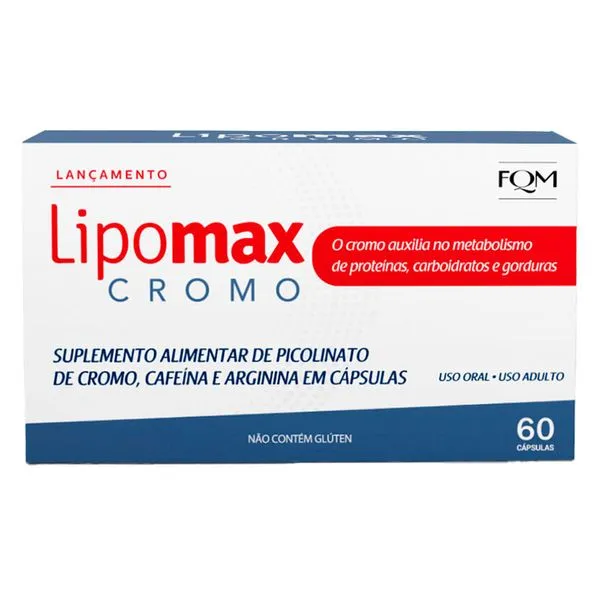 Lipomax Cromo 60 Cápsulas FMQ Similar