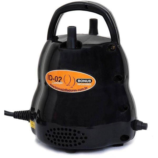 Inflador De Balão 2 Bicos Preto Compressor De Ar Voltagem 110v