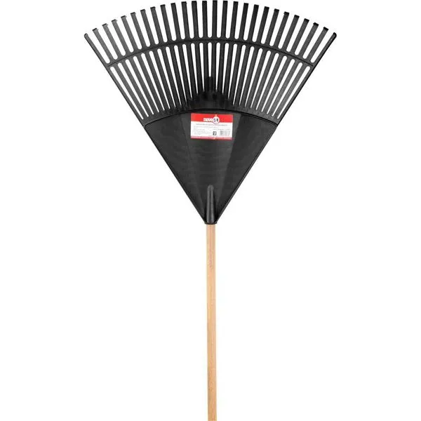 Vassoura Plástica para Grama 26 Dentes com Cabo 3129026005 - NOVE54