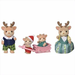 Família Das Renas Sylvanian Families Colorido