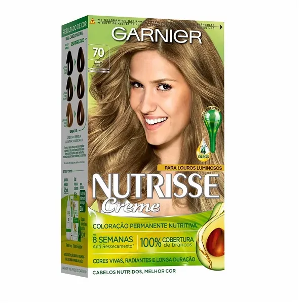 Garnier Nutrisse Creme 70 Louro Mel Kit Tintura TINT NUTRISSE KIT 70