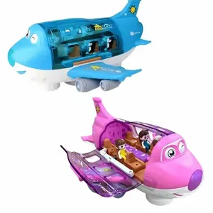 Brinquedo Avião Bate e Volta com Luzes e Movimento Dinâmico Amarelo Fun Game Brinquedo Avião Bate e Volta com Luzes e Movimento Amarelo Fun Game