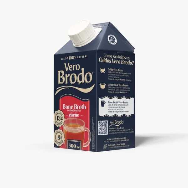 Bone Broth Carne Vero Brodo 500ml