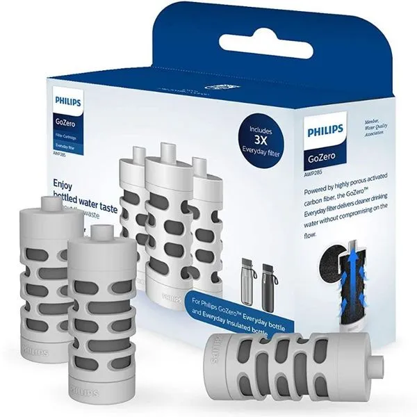 Kit Filtro para Garrafa AWP285 3peças Philips Water