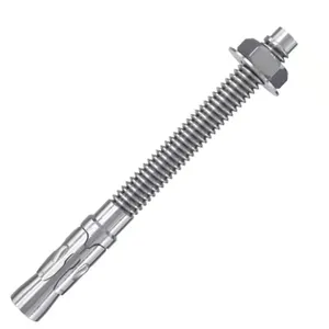 Chumbador Bolt FWA 3-8 X 3 - 3-4 48948 para Concreto Fixação Econômica Aço Zincado Fischer Chumbador Bolt FWA 3-8 X 3 - 3-4 48948 para Concreto Fischer