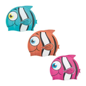 Touca para Natação Silicone Peixes Bestway 26025 Sortida
