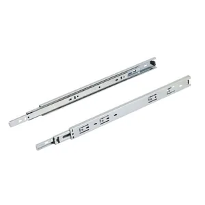 Corrediça Telescópica H35 Mini Até 25Kg 1 Par Zincada FGVTN Corrediça Telescópica H35 Mini 400mm Até 25Kg 01 Par Zincada
