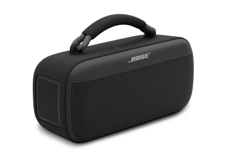 Caixa de Som Portátil Bose SoundLink Max Bluetooth 5.3, IP67, 20h Bateria Preto
