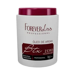 Máscara Volume Forever Liss BTX Zero Argan Oil 1kg Máscara Volume Forever Liss BTX Zero Argan Oil 1000g