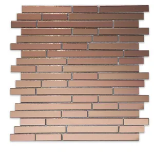 Pastilha de Vidro Glass Mosaic Mirror Mosaic Cha 30,2X25,3