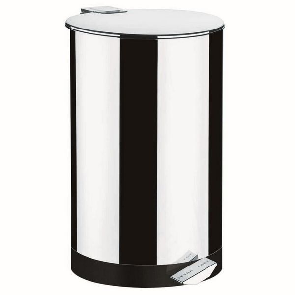 Lixeira Brinox com Pedal Decorline em Aço Inox 40 Litros Alumínio