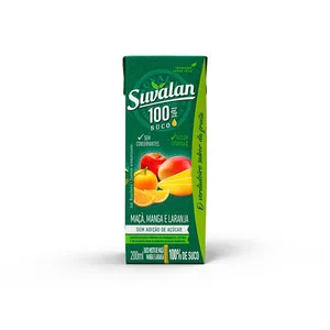 Suco de Maçã, Manga e Laranja 100% Suvalan - 200ml