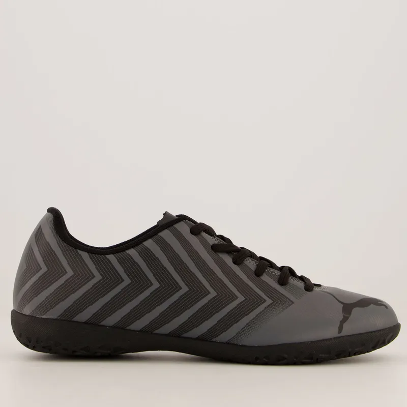 Chuteira Puma Tacto II IT BDP Futsal Cinza