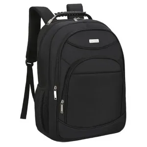 Mochila P/ Trabalho Alças Acolchoadas Executiva P/ Notebook 18 Reforçada - Black Lion - Yins