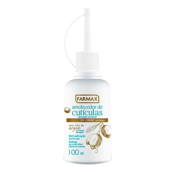 Amolecedor De Cutícula Farmax Argan 100ml