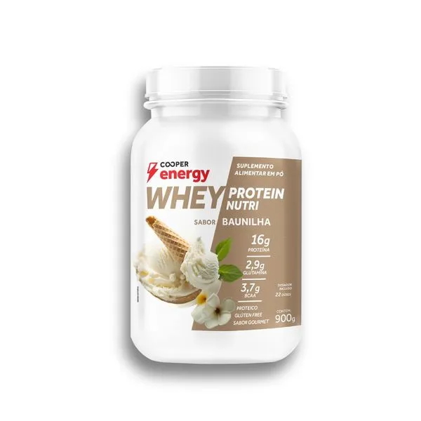 Whey Nutri Cooper Energy Baunilha 900g