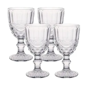 Conjunto De Taças de Vidro 300ml 4 Peças Party Sense - honeyhome
