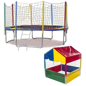 Kit Cama Elástica Pula Redonda 3,05M 150kg com Rede de Proteção Piscina de Bolinhas 1,00M Infantil Playground Rotoplay Kit Cama Elástica Pula Redonda 3,05M 150kg com Rede de Proteção Piscina de Bolinhas 1,00M Rotoplay