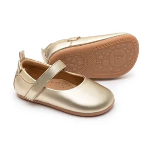 Sapatilha Infantil Dolly Metalic Salmon - Tip Toey Joey 18