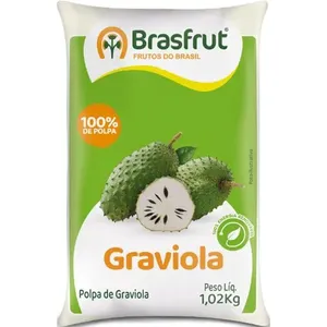 Polpa De Graviola Brasfrut 1,02Kg