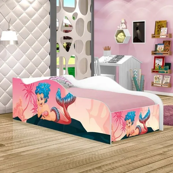 Cama Infantil Like Sereia Amiga
