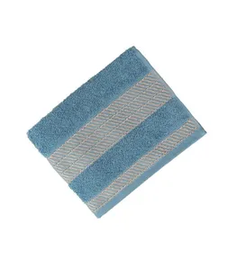 Toalha De Rosto Siena De Algodão Atlantica Azul UN / Azul