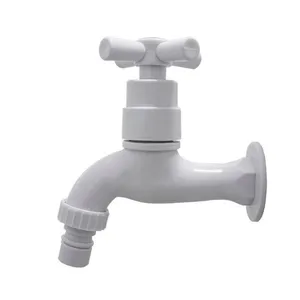 Torneira para Tanque/Jardim Parede Curta C31 DN15-20 Branco Bognar Torneira para Tanque/Jardim Parede Curta C31 DN15-20 Branco