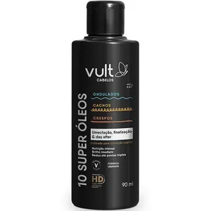 Oleo Vult Cabelos 10 Super Oleos 90ml Ondulados/cachos/crespos
