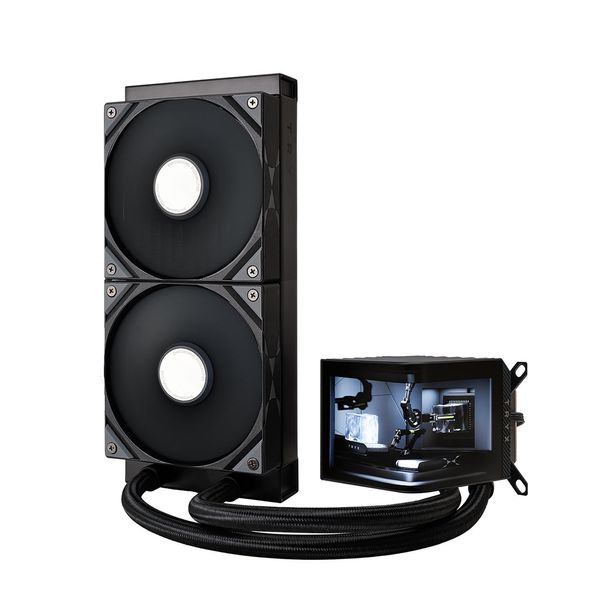 Watercooler TRYX PANORAMA 240 - Preto - L-P240N-DS2M-G0K