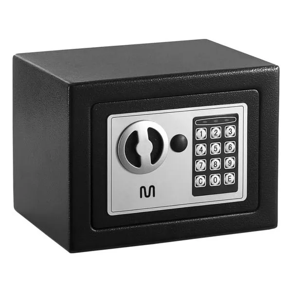 Cofre Eletrônico Multi 17x23x17cm Preto OF007 (MP)