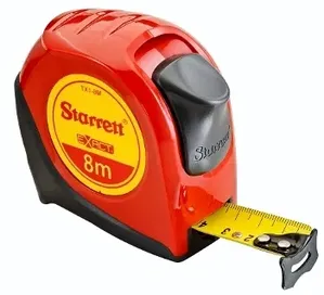 Trena com trava 8,0 m x 25 mm exact KTX1-8M-S - STARRETT