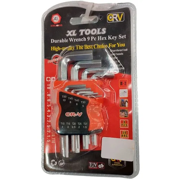 Jogo De Chave L Allen Pequeno XL Tools ART0076 (MP)