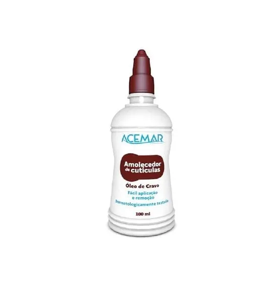 Amolecedor de Cutículas Acemar Óleo de Cravo 500ml Amolecedor de Curtícula Acemar Óleio de Cravo 500ml