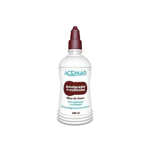 Amolecedor de Cutículas Acemar Óleo de Cravo 500ml Amolecedor de Curtícula Acemar Óleio de Cravo 500ml
