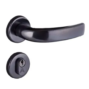 Fechadura Galaxy Externa Preto Fosco - 82505 - ALIANÇA
