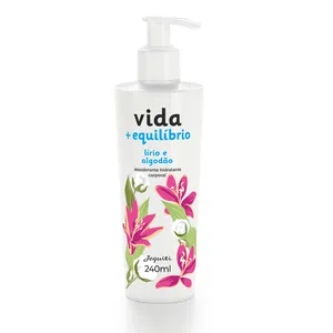 Desodorante Hidratante Corporal Vida + Equilíbrio Lírio e Algodão, 240 ml 240 ml