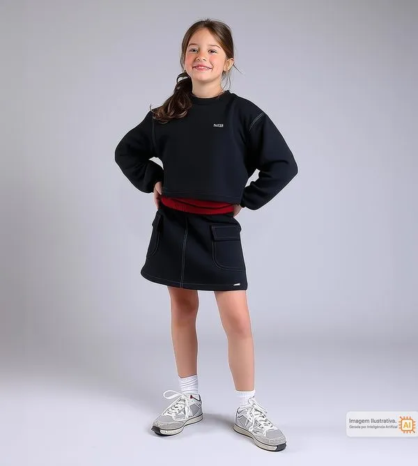 Conjunto Nina Preta - 10