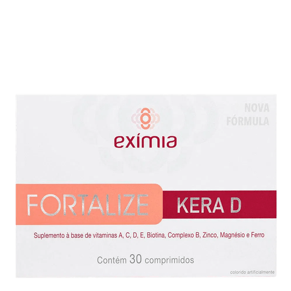 Exímia Fortalize Kera D Farmoquimica 30 Comprimidos