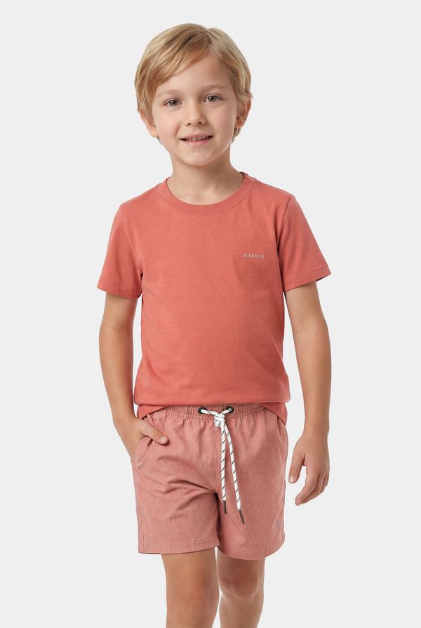 Camiseta Manga Curta Infantil Linhas Cobre - 2