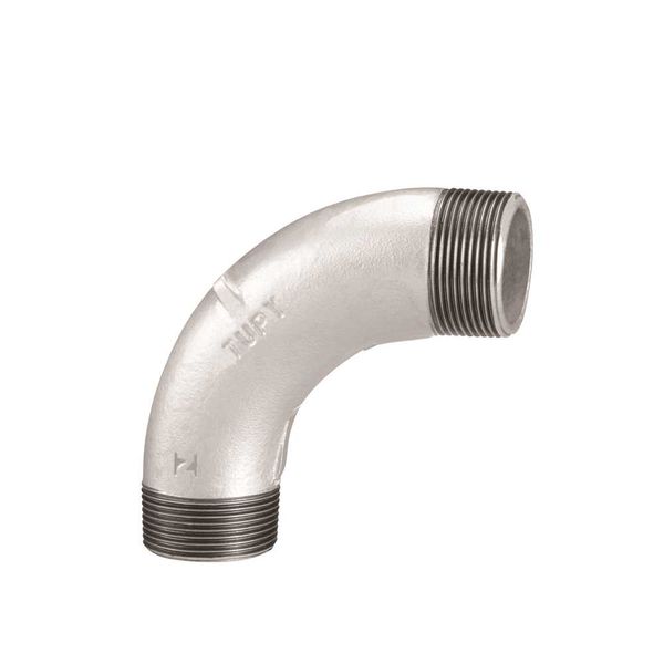 Curva macho 1/2" BSP galvanizada 122560433 - TUPY