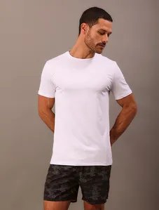 Camiseta Manga Curta Swimwear Masculino Uv - Branco Camiseta Manga Curta Swimwear Masculino Uv Branco p