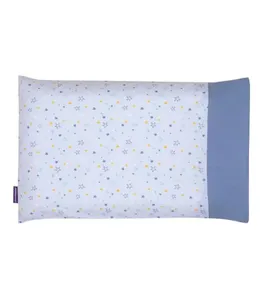 Fronha para Travesseiro Bebê Estrelinha Clevamama Azul - CL3340