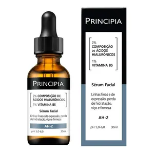 Sérum Facial Principia AH-2 2% Ácido Hialurônico + 1% Vitamina B5 30ml