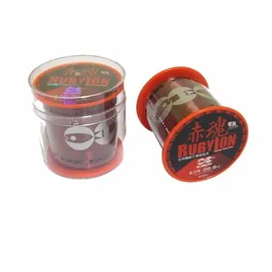 Linha Monofilamento Rubylon Vermelha Tamanho 0,74mm