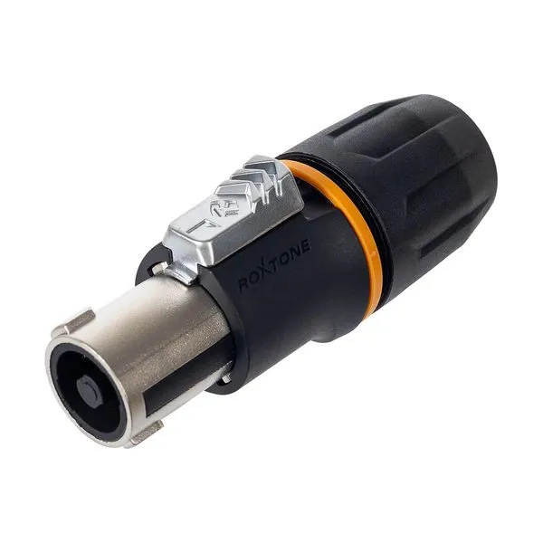 Plug Conector Speakon 4 Vias Macho - Linha Profissional RS4FP-HD-YL