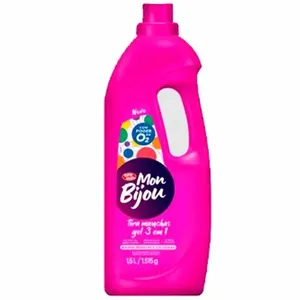Tira Manchas em Gel 3 em 1 Mon Bijou Brancas e Coloridas 1,5L