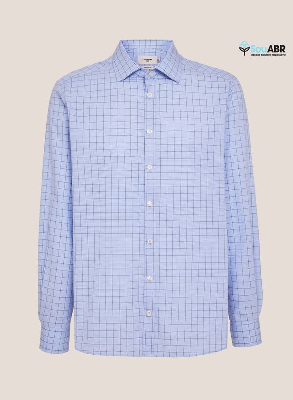 Camisa Slim Fit Xadrez Dudalina Masculina 44