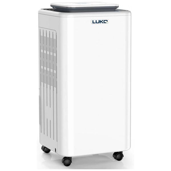 Desumidificador 2L até 185 m2 com Descongelamento Automático, 110V, LUKO, Branco 110v