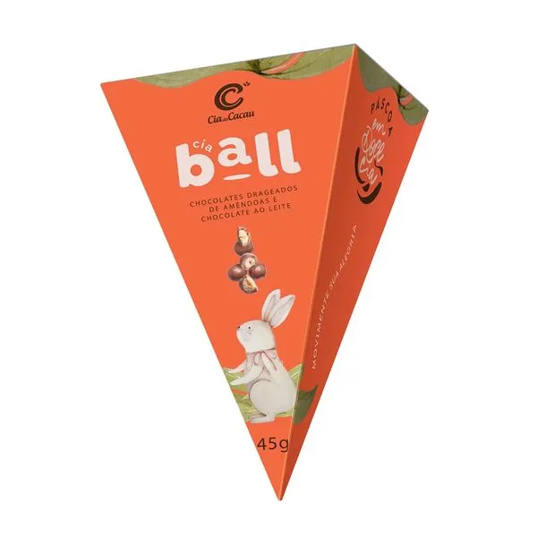 Cenoura Cia do Cacau Ball Amendoim 80g