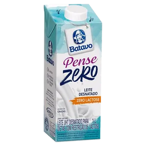 Leite Desnatado Zero Lactose Batavo Caixa com Tampa 1l